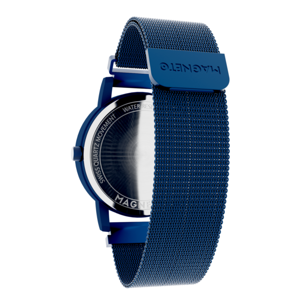 Wave Blue mesh magnetic blue