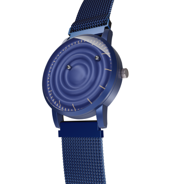 Wave Blue mesh magnetic blue